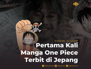 Pertama Kali Manga One Piece Terbit di Jepang
