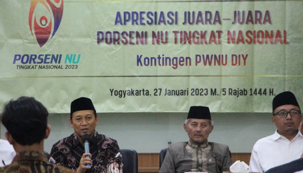 Gus Hilmy Berikan Apresiasi Kepada Para Juara Porseni NU Tingkat Nasional 2023