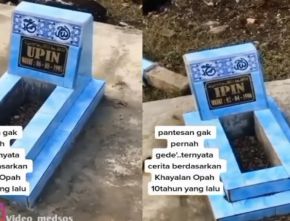 Video Penemuan Makam Upin dan Ipin yang Wafat 1995 Bikin Geger, Warganet: “Pantesan Gak Gede-gede”