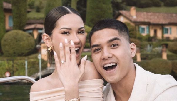 Al Ghazali Bagikan Momen Romantis Lamar Alyssa Daguise di Danau Como Italia