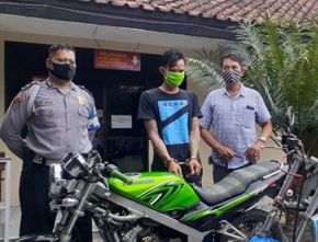 Istri Siri Hamil, Seorang Pria Nekat Curi Sepeda Motor Kawasaki Ninja dan Dijual Rp3 Juta ke Penadah
