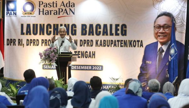 Launching Bacaleg PAN Se-Jateng, Teriakan 'Ganjar Presiden' Menggema