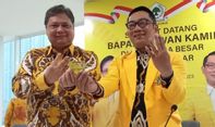 Airlangga Masih Tunggu Hasil Survei Soal Maju atau Tidaknya Ridwan Kamil di Pilkada DKI