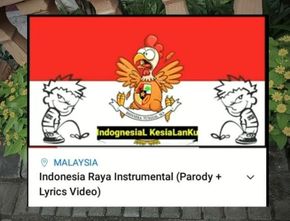 Bikin Geram, Youtuber Malaysia Parodikan Lagu Indonesia Raya