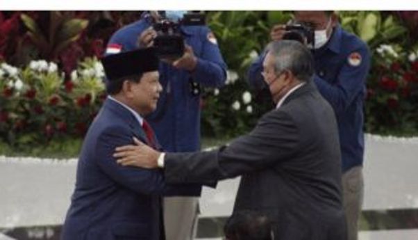 Momen Hangat Pertemuan Prabowo dan SBY, Bahas Koalisi Pemilu 2024?