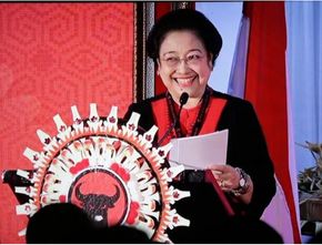 Privilese Prabowo dan Humor Megawati di Kongres V PDIP