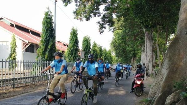 Berita Jogja: Luar Biasa! Haryadi Suyuti Resmikan Jalur Wisata Sepeda di Umbulharjo