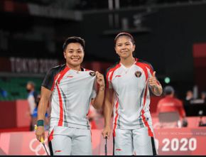 Berkelas! Pasangan Ganda Putri Indonesia Kandaskan Perlawanan Tuan Rumah Olimpiade Tokyo 2020