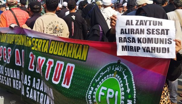 Aksi Demo 266, FPI Bawa 7 Tuntutan ke Pemerintah terkait Ponpes Al-Zaytun