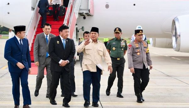 Tiba di Indonesia, Prabowo Langsung Ratas Bahas Nataru di Halim Perdanakusuma