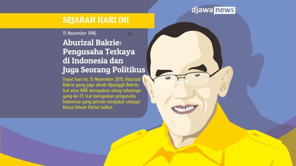 Rekam Jejak Aburizal Bakrie, Pengusaha Indonesia dan Politikus Terkenal