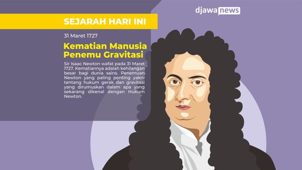 Sir Isaac Newton: Penemu Hukum Gerak dan Gravitasi