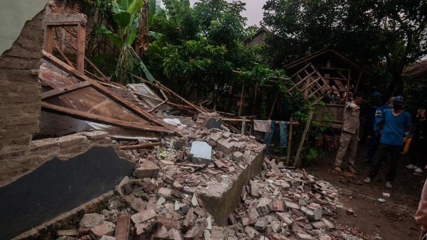 Dampak Gempa Banten: 738 Rumah Rusak dan Hancur Rata dengan Tanah di Pandeglang
