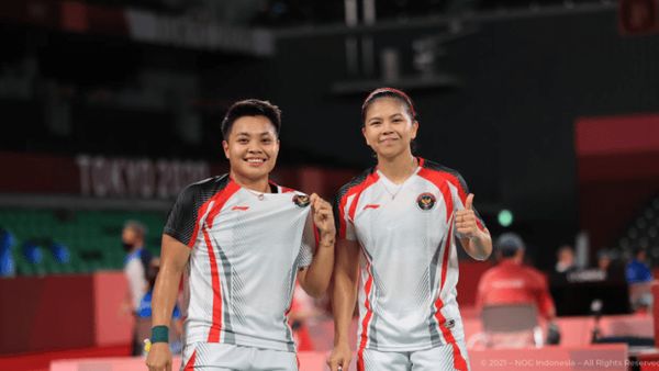 Berkelas! Pasangan Ganda Putri Indonesia Kandaskan Perlawanan Tuan Rumah Olimpiade Tokyo 2020