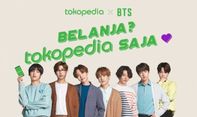 Tokopedia Resmi Gaet BTS Jadi Brand Ambassador