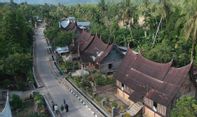 Inilah Deretan Rumah Gadang di Perkampungan Adat Sijunjung yang Masuk Warisan Dunia Unesco