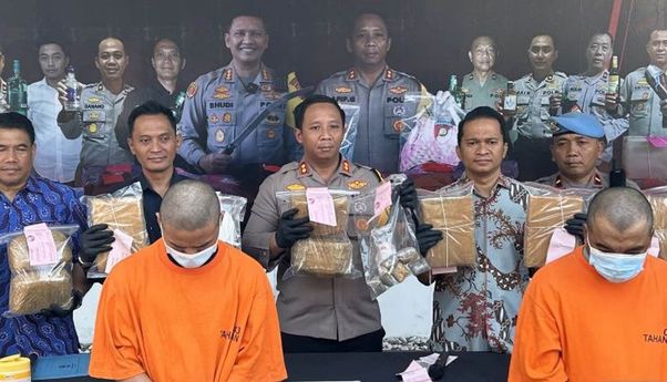 Polisi Gagalkan Peredaran 11 Kilogram Ganja di Kota Malang, Kurir Jaringan Sumatera