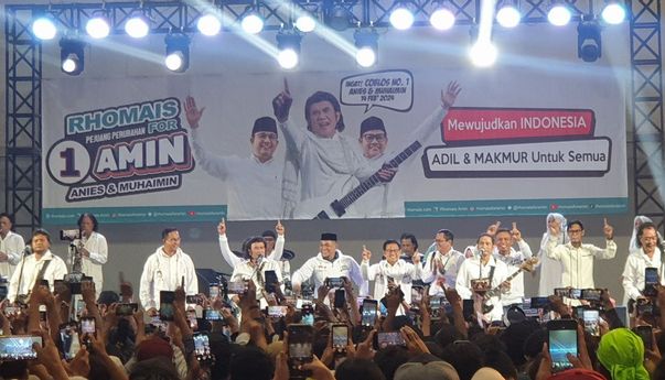 Raja Dangdut Rhoma Irama Resmi Dukung AMIN di Pilpres 2024: Saya Ingin Indonesia Adil Makmur