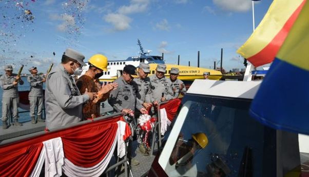 Cegah Penyelundupan, Bakamla Luncurkan Kapal Berkecepatan Tinggi Buatan Dalam Negeri