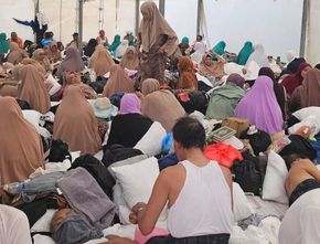 Cak Imin Miris Lihat Kondisi Tenda Jamaah Haji di Mina: Tidur Berhimpitan Kaya Sarden