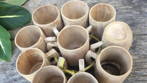 Inspiratif! Ini Cara Membuat Gelas dari Bambu yang Mudah dan Unik