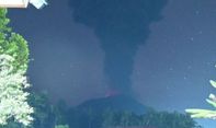Gunung Ibu di Pulau Halmahera Kembali Erupsi, Letusan Abu Mencapai 1.500 Meter