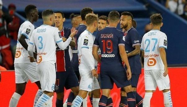 Kedapatan Ludahi Alvaro Gonzalez dalam Laga Panas PSG vs Marseille, Di Maria Diskors Larangan Bermain 4 Pertandingan