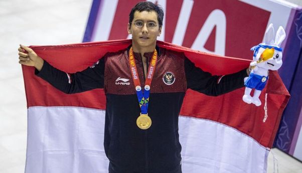 Bikin Bangga! Perenang Indonesia Felix Viktor Iberle Sabet Emas di Kejuaraan Dunia