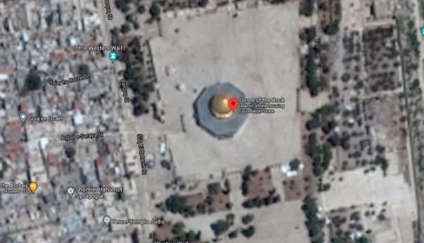 Kenapa Google Earth Buramkan Wilayah Israel dan Palestina?