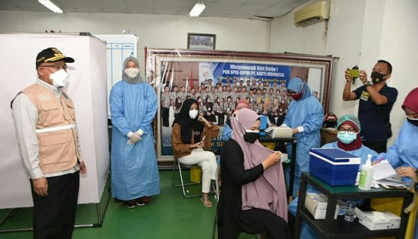 Depok Baru Sanggup Suntik 11 Ribu Dosis Vaksin Tiap Hari, Walkot Idris Minta Digenjot 2 Kali