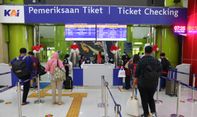 Wajib Punya PeduliLindungi, Begini Cara Boarding Tiket KA di Stasiun Gambir dan Pasar Senen