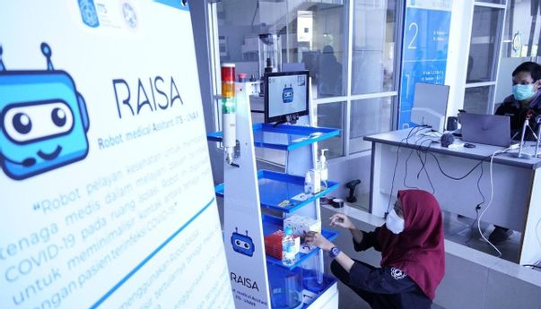 ITS Berhasil Membuat Robot RAISA untuk Tangani Covid-19