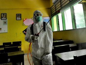 Berita Jogja: BPBD Kota Yogyakarta Sebut Penyemprotan Disinfektan Fokus di Wilayah Terpapar dengan Kasus Corona