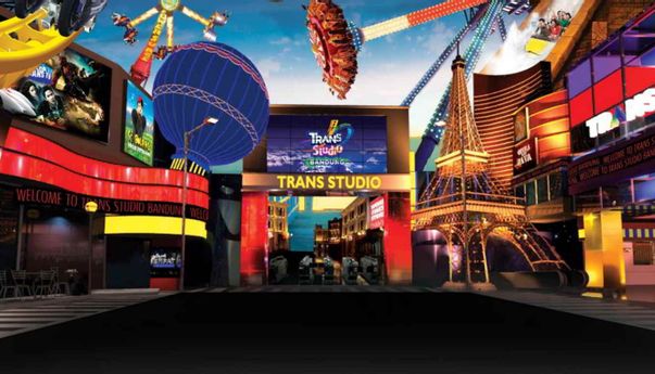 Keseruan Wahana Trans Studio Bandung yang Menguji Adrenalin Anda