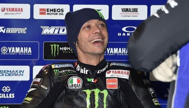 Jadi Pembalap Tertua di MotoGP, Valentino Rossi Tetap Pede