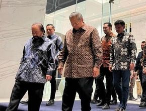 Malam-malam SBY Ditemani AHY Temui Surya Paloh, Bahas Strategi Pilpres 2024?