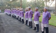 Representasikan Wisata Budaya, Satpam Borobudur Pakai Seragam Bernuansa Jawa