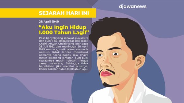 Pilihan Puisi Cinta Chairil Anwar, Cocok bagi Kalian “Sobat Ambyar”