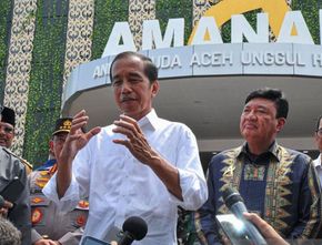 Presiden Jokowi Teken Perubahan UU Kementerian Negara