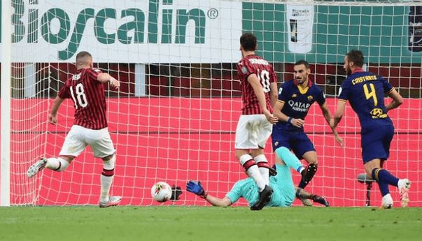 Mantap, AC Milan Tekuk AS Roma 2-0