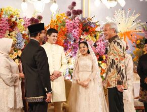 Di Pernikahan Mutiara dan Ali, Ganjar dan Anies Tunjukkan Kedekatan dan Perkawanan yang Intim