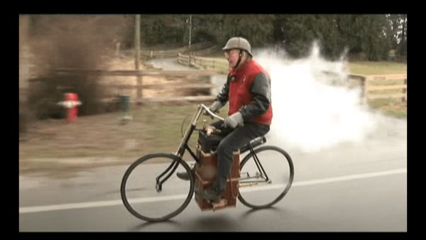 Motor Tertua di Dunia: Roper Steamer, Bentuknya Kayak Sepeda Sob!
