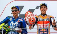 Pendapatan Marc Marquez dan Valentino Rossi, Mana yang Lebih Tinggi ?