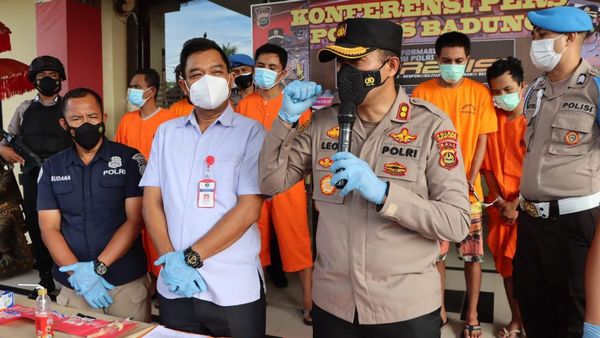 Polisi Tangkap Bandar Narkoba di Bali, Sita Sabu 700 Gram