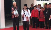 Pasangan Ganjar-Mahfud Resmi Mendaftar sebagai Capres-Cawapres di KPU, Diusung 4 Partai