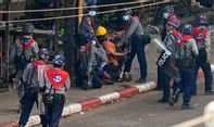 Kian Brutal, Aparat Myanmar Tembak 18 Pendemo hingga Tewas