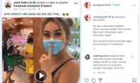 Dua Bule Ini Bikin Ulah di Bali, Lukis Wajah Biar Kelihatan Pakai Masker Demi Konten Nyeleneh