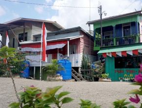 Viral Rumah Unik di Perbatasan, Dapur di Malaysia dan Kamar di Indonesia