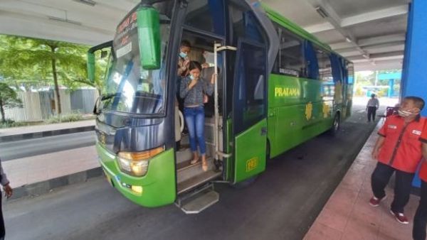 Jelang Libur Nataru, Kondisi Kendaraan hingga Awak Bus Terminal Tirtonadi Diperiksa