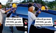 Viral! Gegara di Kampung Tak Ada Sinyal, Bocah Ini Ngamuk Tak Ingin Mudik